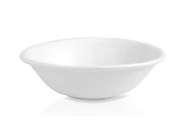GURAL SALADIER 19XH6.0CM 650ML PORCELAINE BLANCHE - 601117