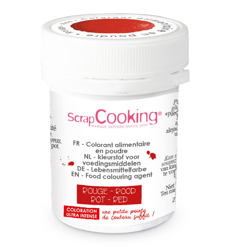 SCRAPCOOKING HYDRO RED FOOD COLOURING 5GR