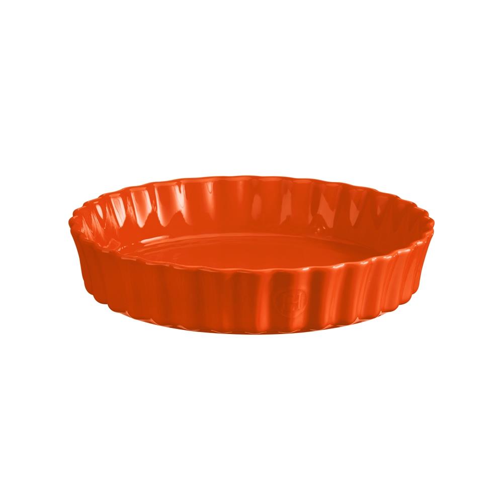 EMILE HENRY MANQUE ROND CANNELEE TOSCANE 29CM-2.20L - ORANGE