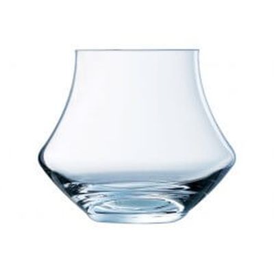 C&S OPEN UP WARM GLASS WHISKEY TUMBLER 30CL