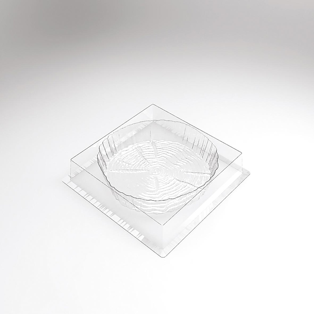 PCB Entremets Molds Strain voor 30 stuks Ø 18 cm D 4 cm 30pces ***s/cd***