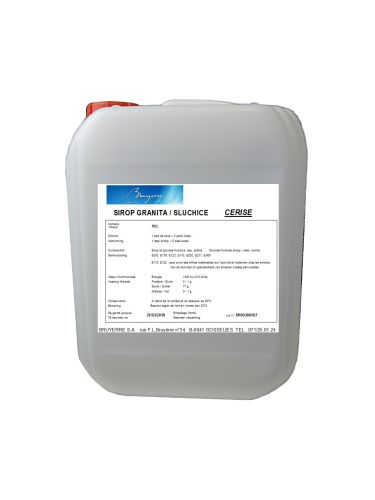 DOUCY SIROP GRANITA CERISE 10L