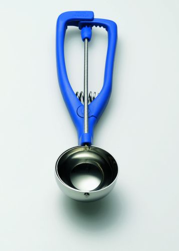 STOCKEL PINCE GLACE BAKELITE INOX MANCHE BLEU 1/30 Ø 49 MM 33 ML MODELE K