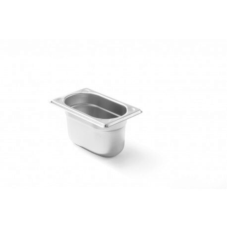 HENDI BASIC STAINLESS STEEL BIN GN 1/9-065 0.6L