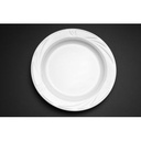 ARCADIA DINNER PLATE 19 CM WHITE PORCELAIN - 007610