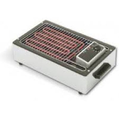 ROLLER GRILL SINGLE ELECTRIC GRILL LAVA STONES