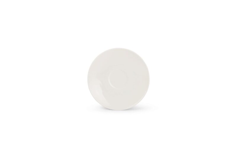 BONBISTRO CIRRO WHITE MOKA SAUCER 12.5CM - 740598