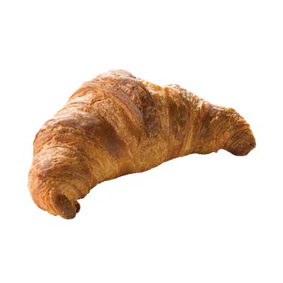 ❄️B & B 24573 UNBAKED CURVED BUTTER CROISSANTS BLACK LABEL 172X65GR 