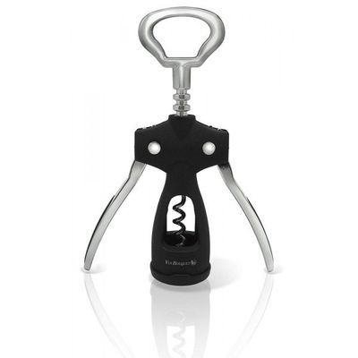 VIN BOUQUET TIRE BOUCHON INOX - CAOUTCHOUC NOIR