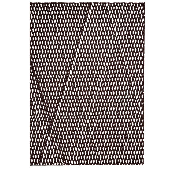 MONA LISA CHD-GD-19838E0-999 TREILLIS LATTICE 250X360MM CHOCOLAT NOIR 11 PCES 