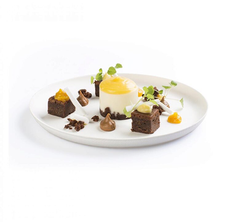 SIER BAGASTRO ASSIETTE PLATE RONDE 20XH1.5CM 40PCES 