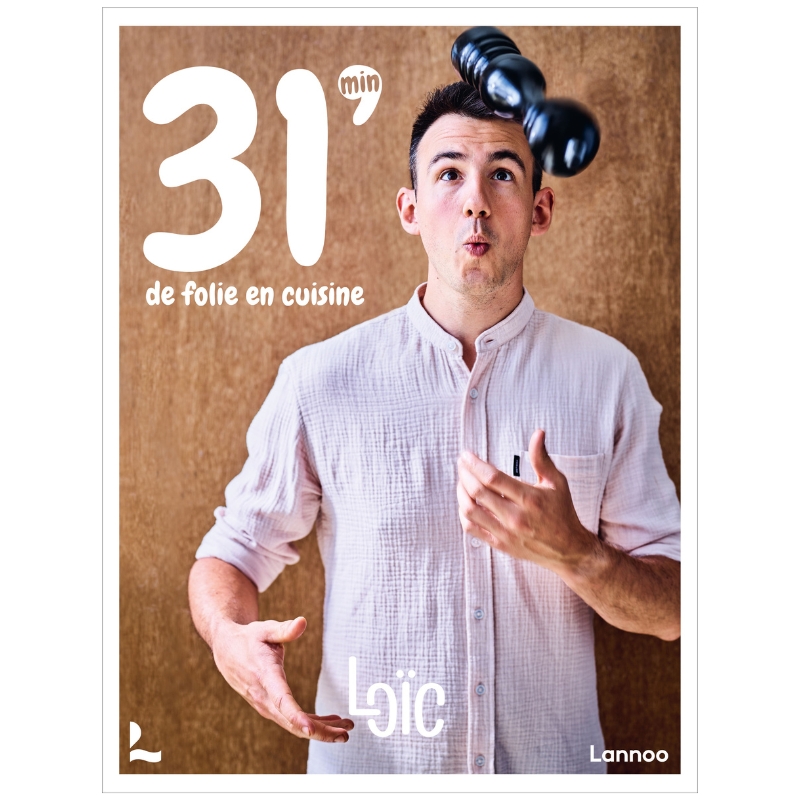 BOEK "31 MINUTES DE FOLIE EN CUISINE LOIC VAN IMPE LANNOO EDITION
