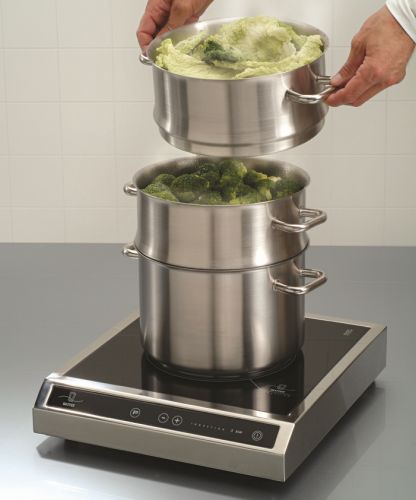 BOURGEAT EXCELLENCE CUIT-VAPEUR INOX 28CM-8,6L