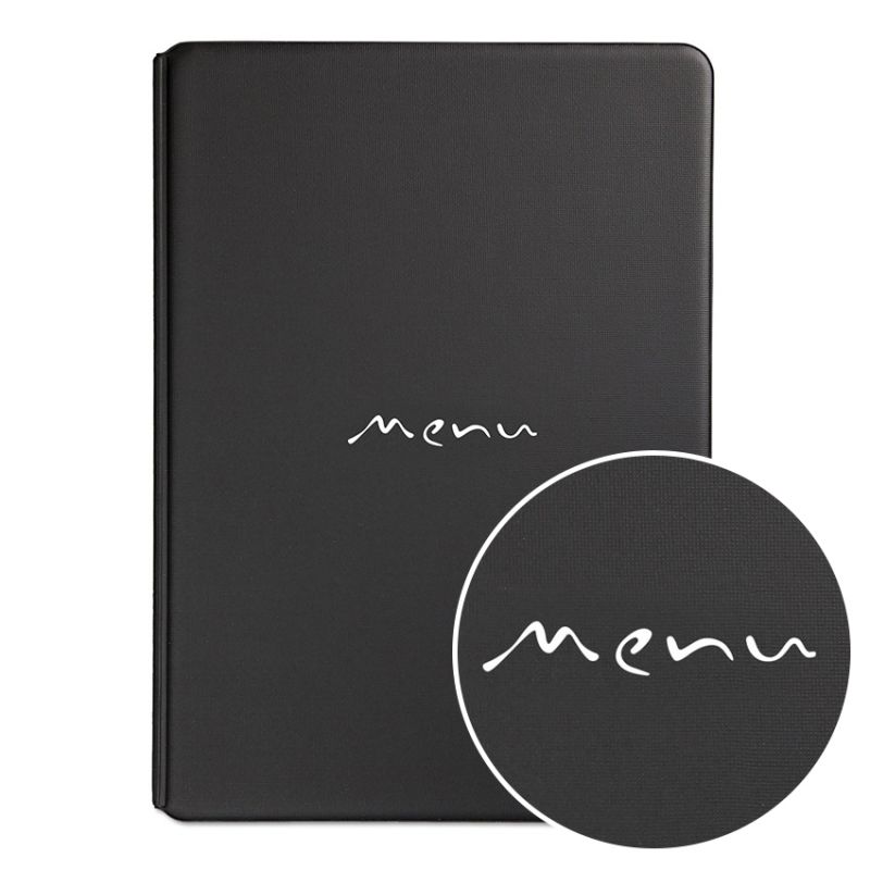 DAGSTYLE CARTE A4 "MENU" TOSCANA LINE NOIR