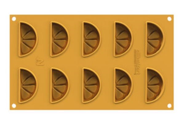 SILIKOMART MOULE SILICONE LIMONE 14 N.10 65X35 H 14 MM