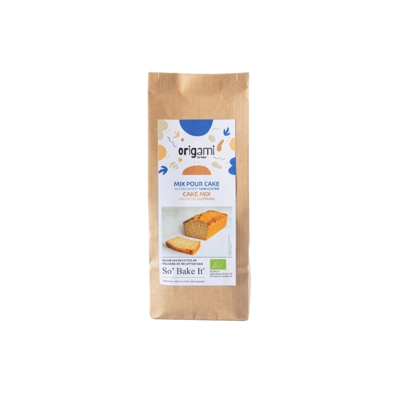 ORIGAMI MIX FOR ORGANIC CAKE 400GR
