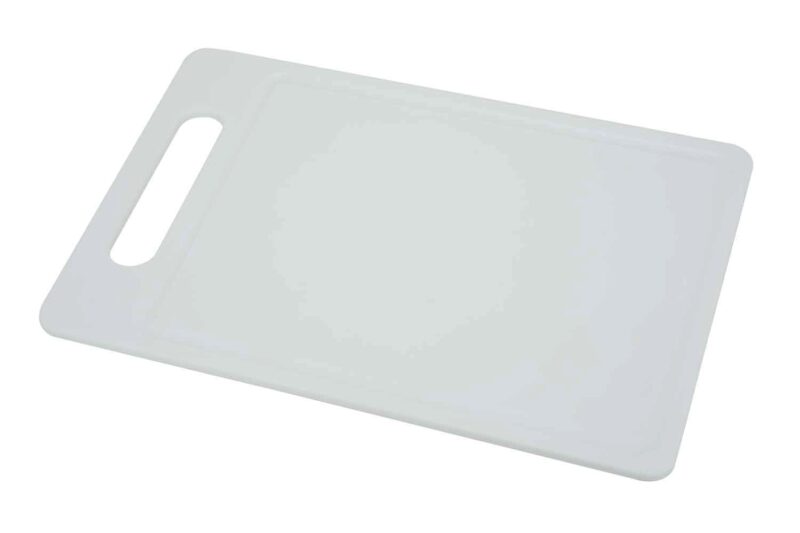 C&T PLANCHE A DECOUPER PP BLANC RECT 38X26XH0.75CM