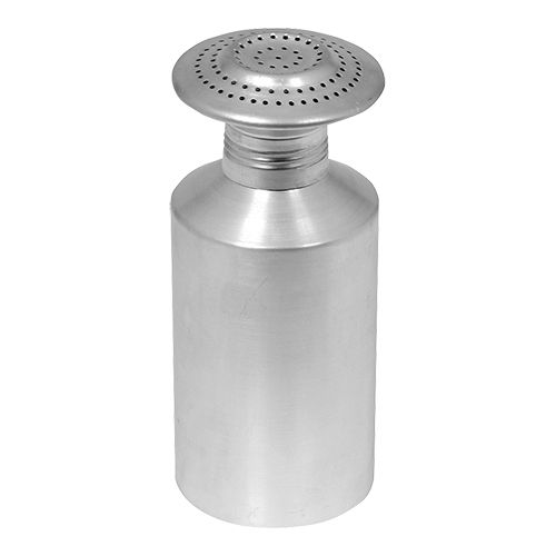 SALIÈRE EN ALUMINIUM DIAM 8 CM HT 19CM