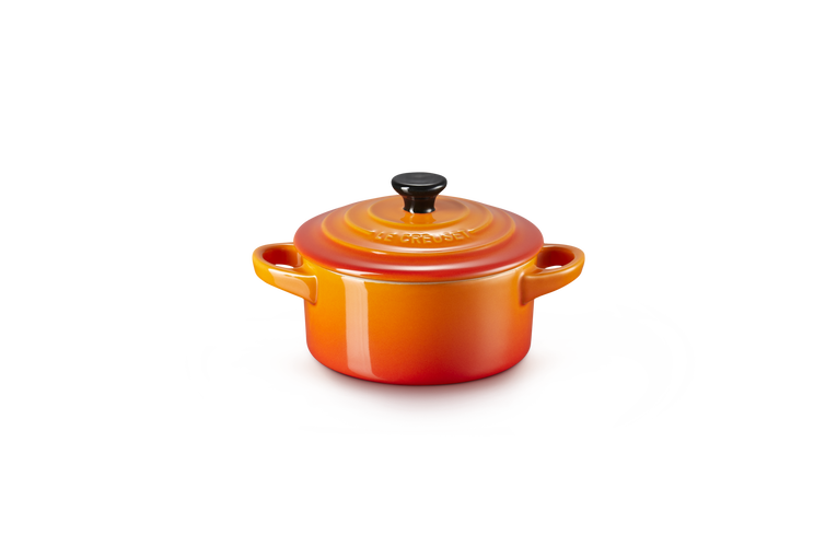 *FDS*LE CREUSET TERRE MINI-COCOTTE VOLCANIQUE 10CM 0.2L