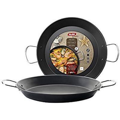 PLAT PAELLA EMAILLE INDUCTION 32CM - 5 PORTIONS