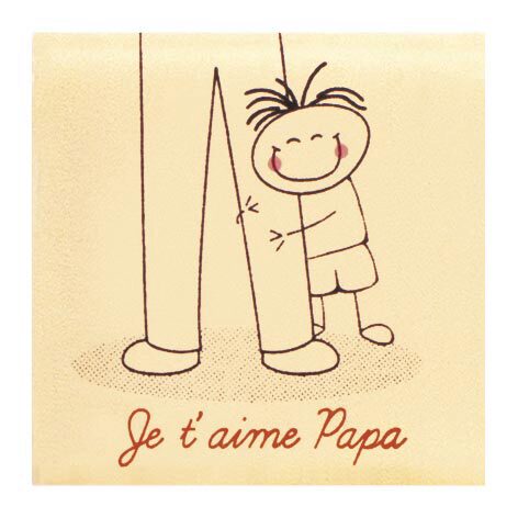 PCB Squares WC I love you dad 2 ontwerpen 3,5 cm 240pces *** s / cd ***
