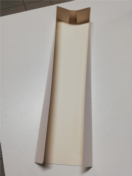 KARTON HOTDOG STEUN WIT 28X7.5CMX3CM 500 STUKS