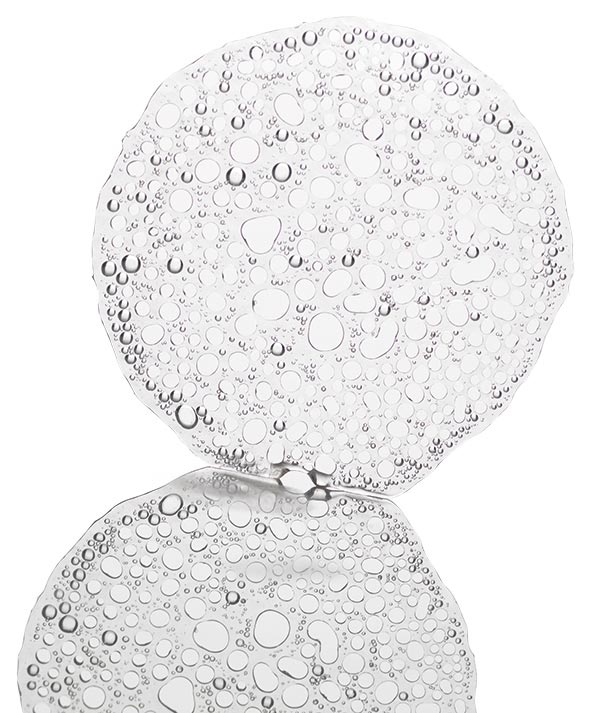 065315 PCB OPALINES NEUTRES Ø 5 CM 32 PIECES***S/CD***