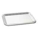 APS RECTANGULAR CHROME SERVING TRAY GN 1/1 53 X 32.5 CM - 00395