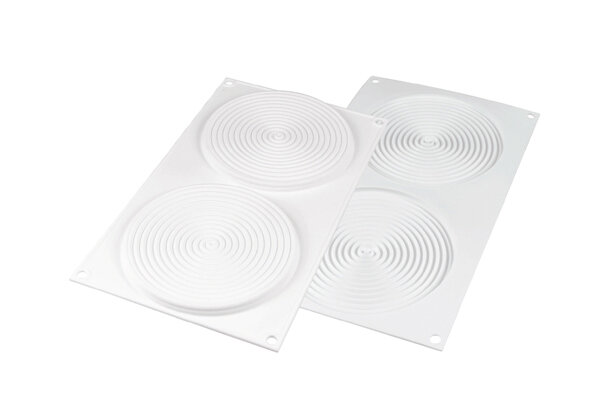 SILIKOMART - MOULE SILICONE - 2 TOURBILLON100 -DIAM 140 HT9MM