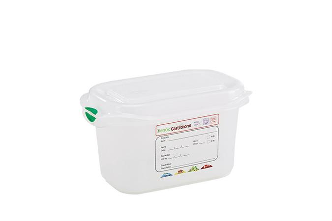 GASTRONOX BOITE 1/9-100MM 1L COUVERCLE ET CLIPS