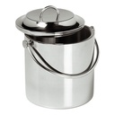 SEAU GLACONS INOX 18/10-0.9L DOUBLE PAROI 13XH17CMA/COUV