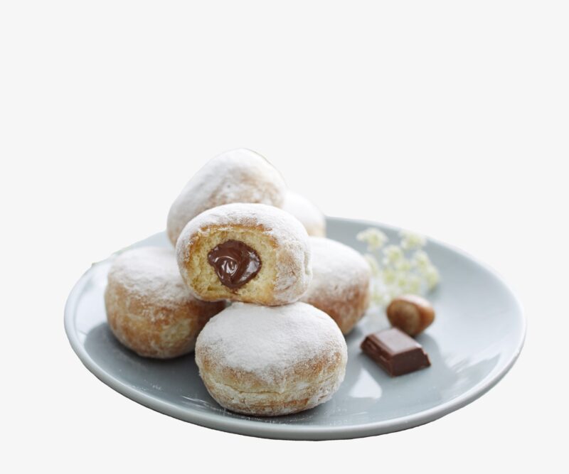 ❄️D7V AB17543 MINI CHOCOLADE HAZELNOOT DONUT 175 X 21GR