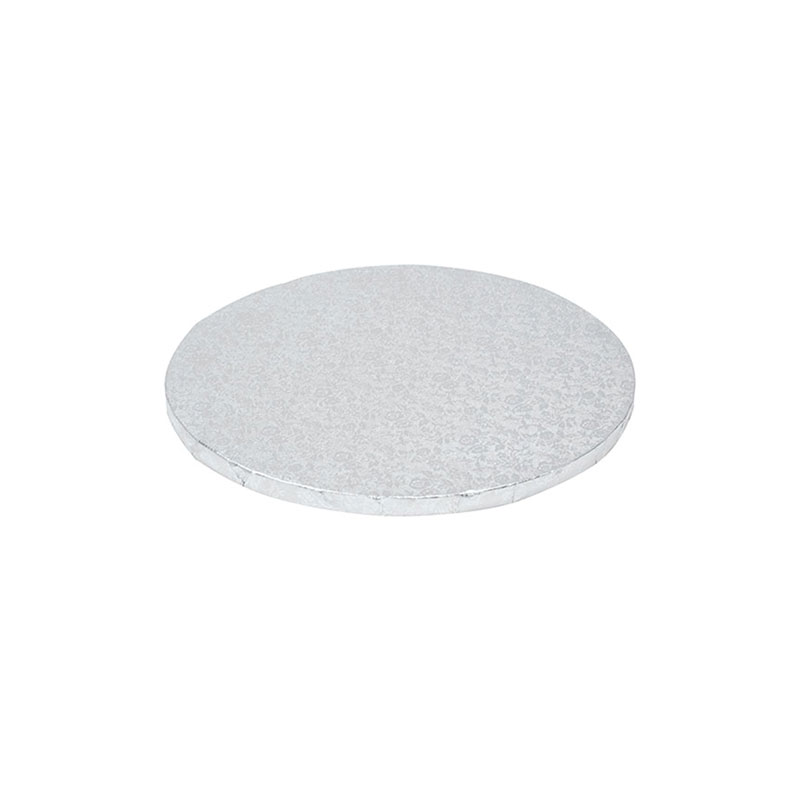 1030347 ROUND TRAY Ø 30CM SILVER FOST+ INCLUDED
