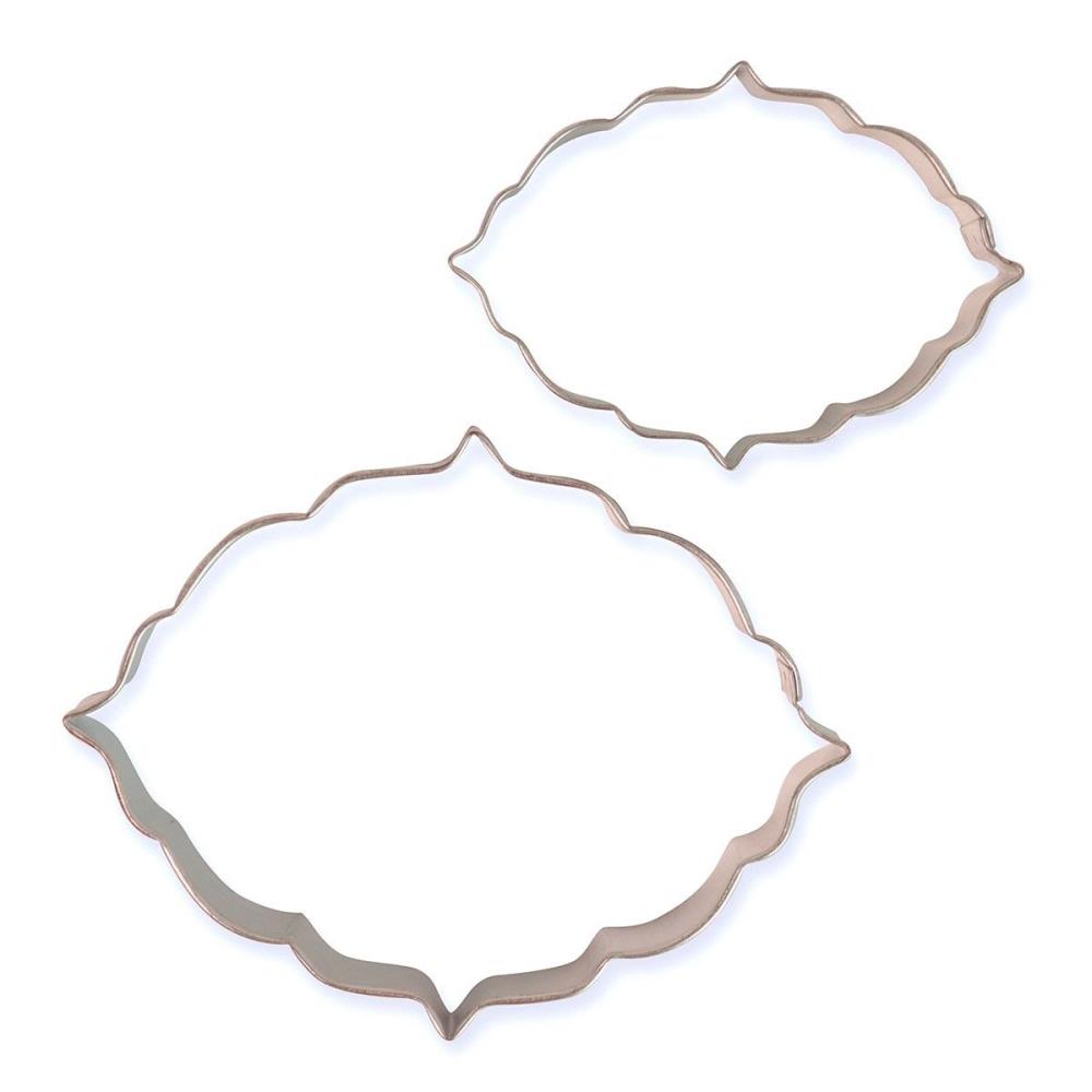 + PME SET 2 EMPORTE-PCES "PLAQUE" STYLE 6 85X60MM ET 115X95MM