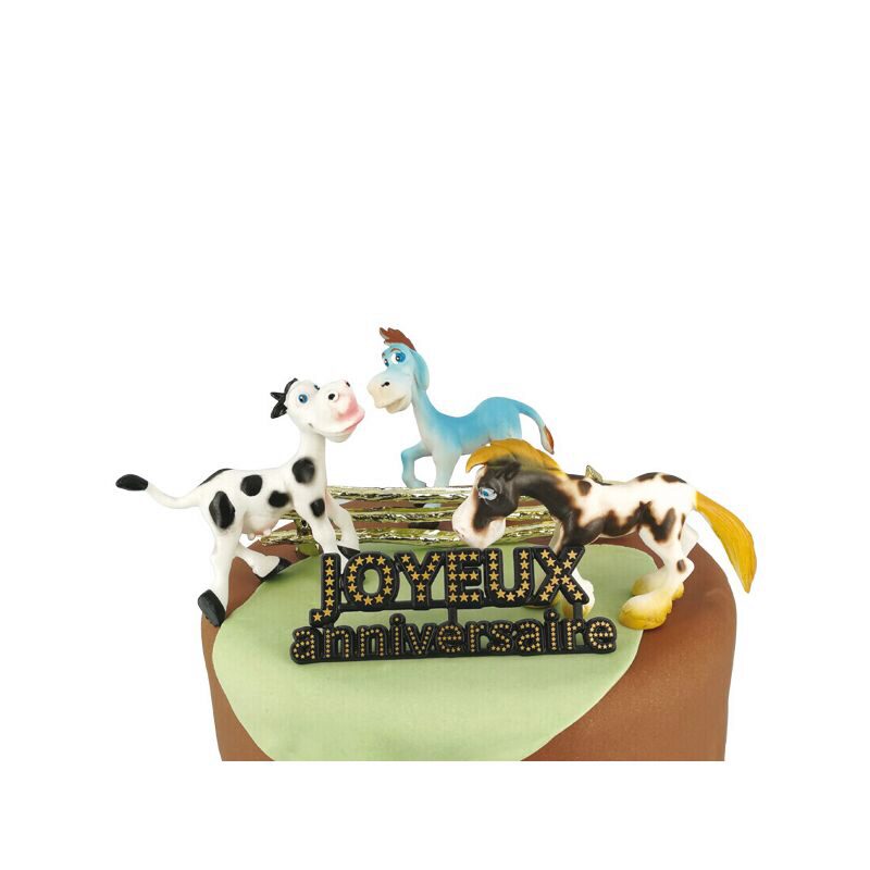 KIT ANIMAUX DE LA CAMPAGNE 3 ANIMAUX