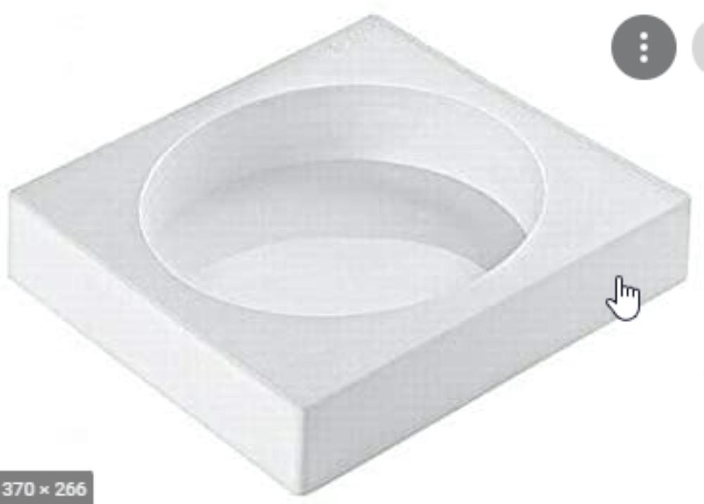 *FSD*SILIKOMART RONDE SILICONEN TORTAFLEX VORM Ø 160MM HOOGTE 40MM VOLUME 800ML