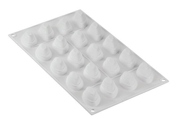 SILIKOMART QUENELLE MOLD 10 Ø 43X21MM H20MM4X5