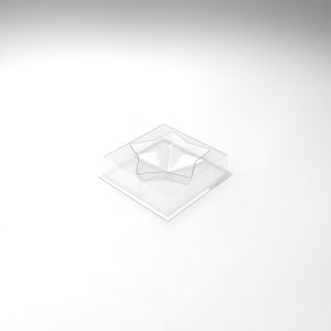 074235 PCB STAR ENTREMET MOULDS PR 30 P. 22X21CM H.5.5 CM WITH LEGS 30PCS ***S/CD***