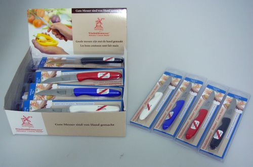 ROBERT HERDER STAINLESS STEEL GRINDER KNIFE PLASTIC HANDLE VARIOUS COLORS