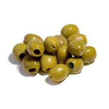 PITTED GREEN OLIVES GUSTOLIVA 5L CAN