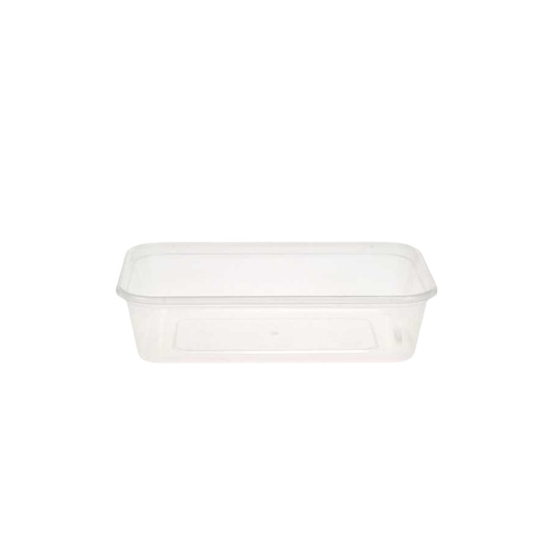 RAVIER MICRO ONDES PP TRANSPARENT 500ML 25PCS