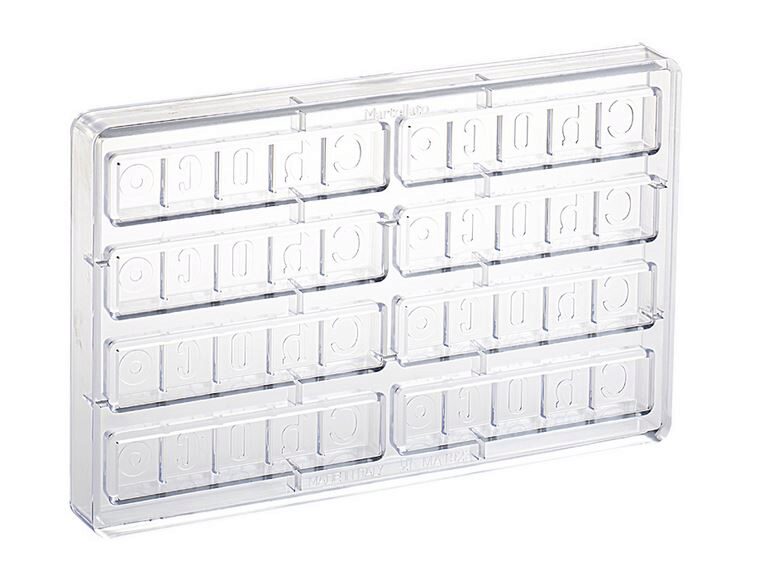 POLYCARB DESIGN MA1923 PRALINE MOLD SNACK CHOCO SHAPE