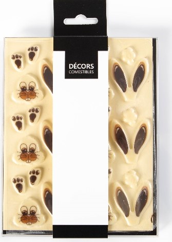 *FF*2039724 KIT LAPIN CHOCOLAT 6 KITS