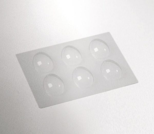 010328 PCB MOULES OEUFS POUR 30 PIÈCES H. 5,7 CM 10PCES ***S/CD***
