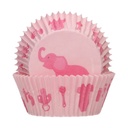 FUNCAKES CAISSETTE CUPCAKE BEBE FILLE48 PCES 