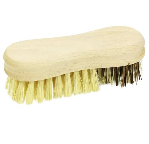 LA BONNE GRAINE VEGETABLE & TRUFFLE BRUSH 12.5CM WOODEN HANDLE - NATURAL FIBERS
