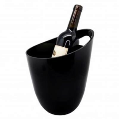 VIN BOUQUET SEAU A VIN NOIR 1 BOUTEILLE