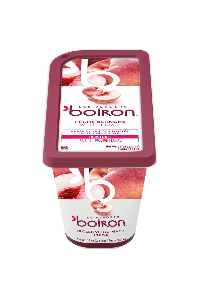 ❄️BOIRON 724 PUREE PECHE BLANCHE 100%  1KG