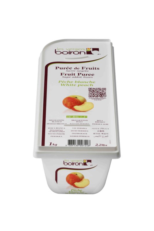 BOIRON 724 PUREE WHITE PERZIK 100% 6X1KG = KG