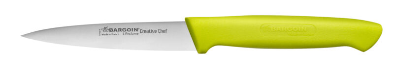 FISCHER SCHILPMESJE 10 CM FLASH GREEN HANDVAT OVERMOLD 11337-10